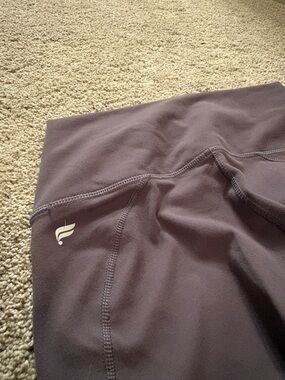 Fabletics Deep Mauve PowerHold Leggings